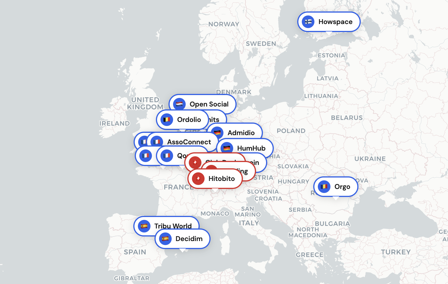 European nonprofit & community management software: the complete directory