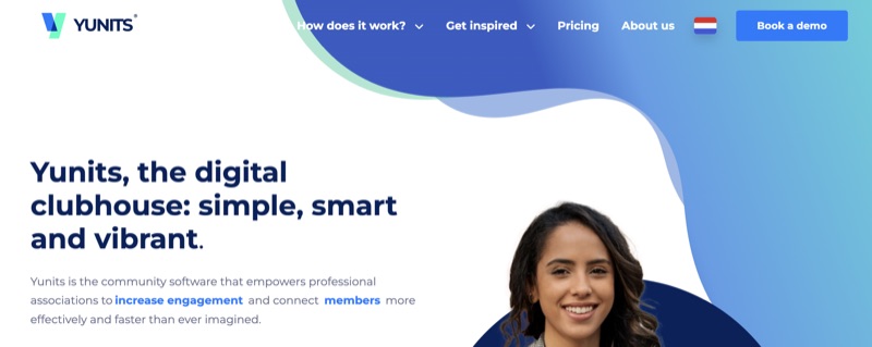 Yunits community platform for professional associations in the Netherlands