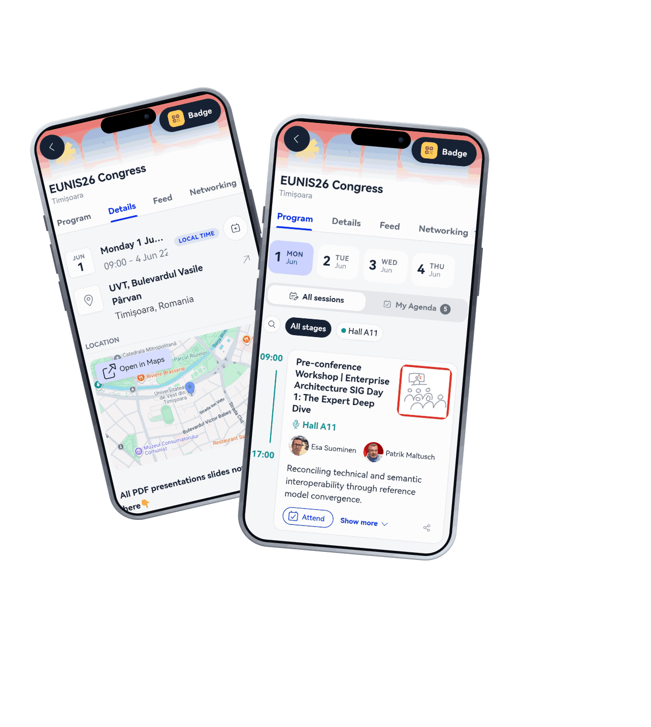 EUNIS26 Congress app on mobile