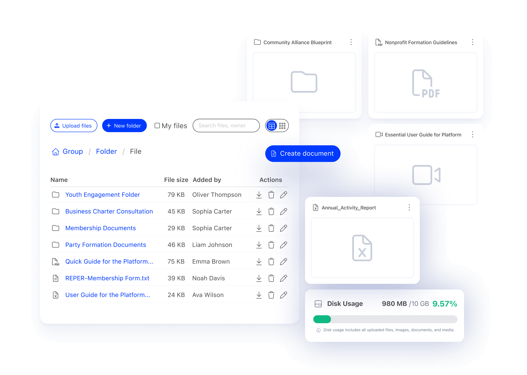File Management System for Organizations and Nonprofits | Orgo.space